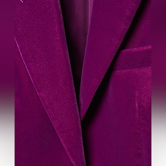 Mango Rich Purple Women's Blazer - Picture 6 of 9